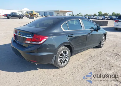 2013 Honda Civic Ex z USA, uszkodzony, nr VIN 19XFB2F84DE078632